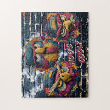 HOO'S COOL? - Urban Owls Graffiti Art Puzzle