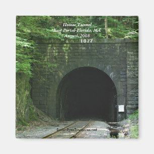Hoosac Tunnel Ostportal Florida MA Magnet