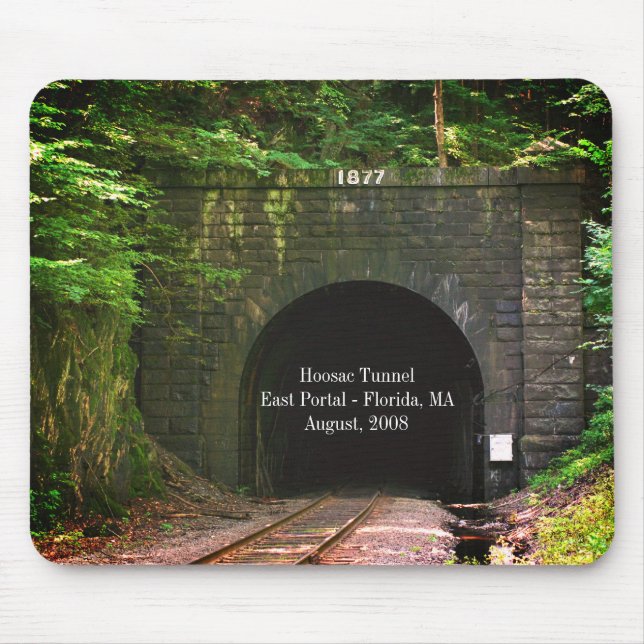 Hoosac Tunnel Ostportal Florida MA Mousepad (Vorne)