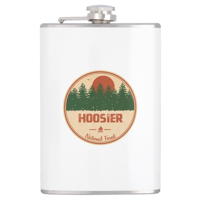 Hoosier National Forest Flachmann (Vorderseite)