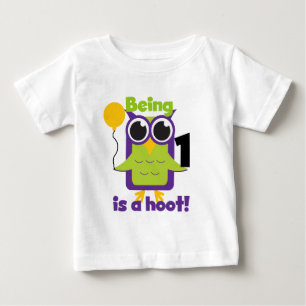 Hoot Owl 1. Geburtstag T - Shirt und Geschenke