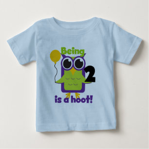 Hoot Owl 2e anniversaire T-shirts et cadeaux