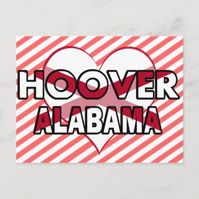 Hoover, Alabama Postkarte (Vorderseite)