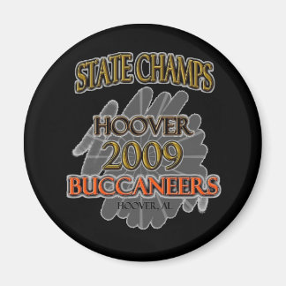 Hoover Buccaneers 2009 Alabama Staat Champs! Magnet