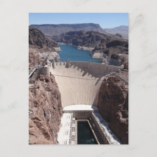 Hoover Dam 3 Postkarte