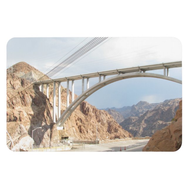 Hoover Dam Bridge Magnet (Horizontal)