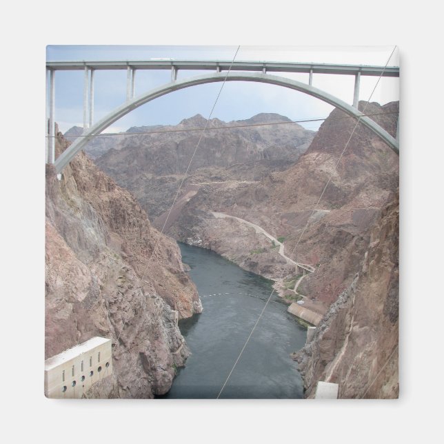 Hoover Dam Bridge Magnet (Vorne)