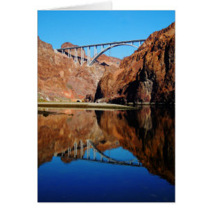 Hoover Dam Bypass Memorial Bridge Carte vierge Ver