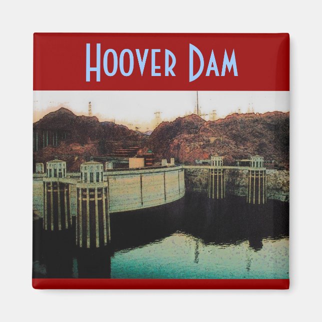 Hoover Dam Magnet (Vorne)