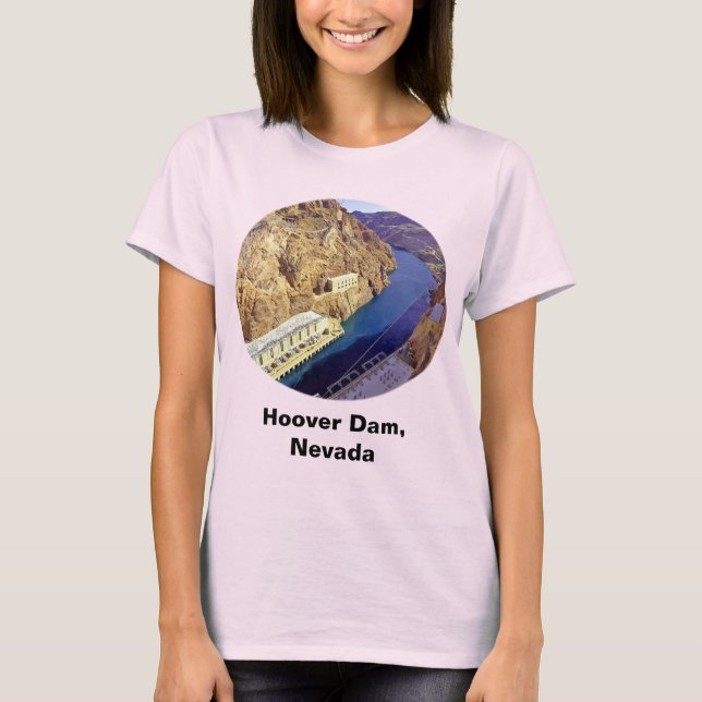 Hoover Dam, Nevada Womens T-Shirt (Vorderseite)