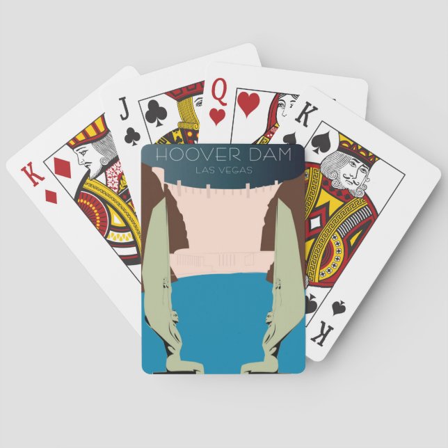 Hoover Dam Playing Cards Spielkarten (Rückseite)