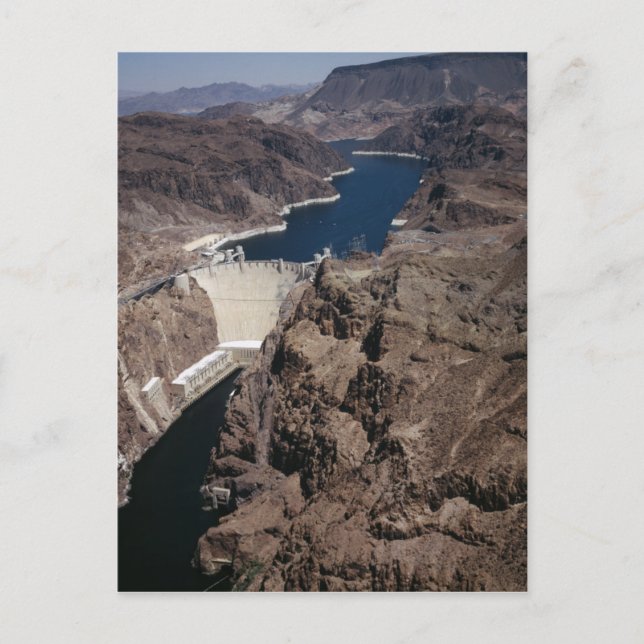 Hoover Dam Postkarte (Vorderseite)