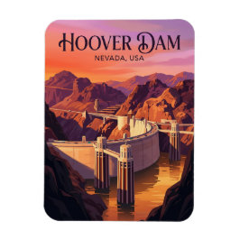 Hoover Dam USA Magnet