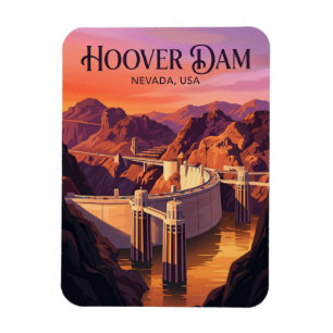 Hoover Dam USA Magnet