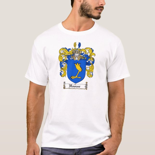 HOOVER-FAMILIENWAPPEN - HOOVER-WAPPEN T-Shirt (Vorderseite)