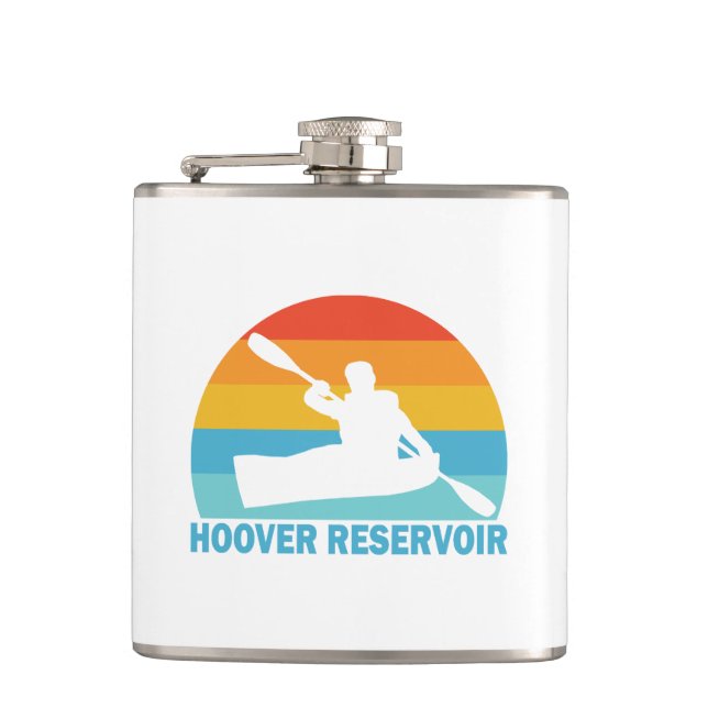 Hoover Reservoir Ohio Kayak Flachmann (Vorderseite)