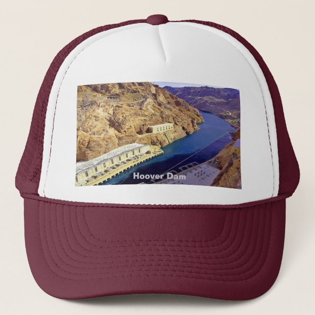 Hoover-Staudamm in Arizona Truckerkappe (Vorderseite)
