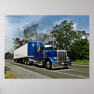 Hoovers Plakat Blau-379