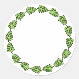 Hop Circle Runder Aufkleber