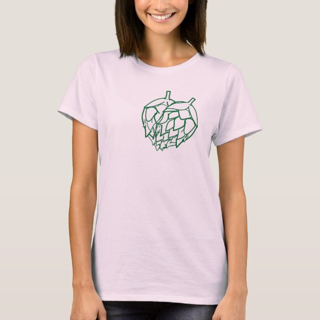 Hop heart Shirt (für die Damen) (Vorderseite)