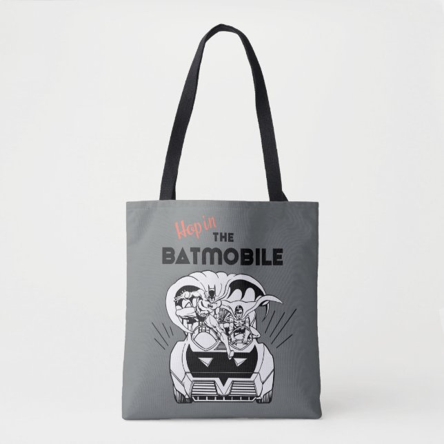 Hop in Batmobile Tasche (Vorderseite)