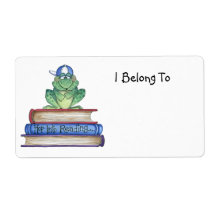 Hop in Reading Property Label