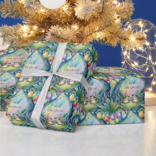 Hop On Über Geburtstagsfeier  Geschenkpapier