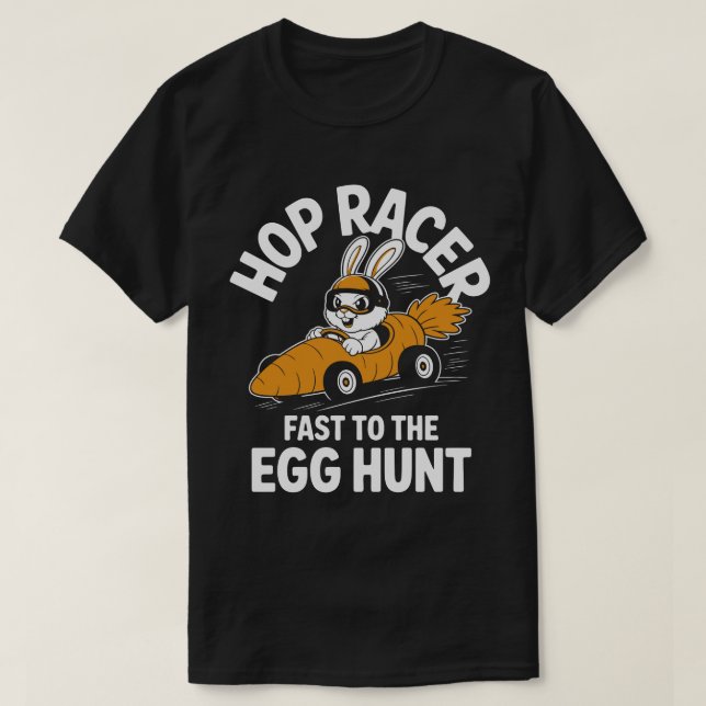 Hop Racer Bunny Tee (Design vorne)