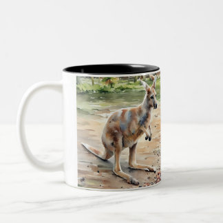 Hop to it Kangaroo Tasse