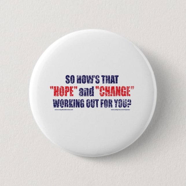 HOPE-and-Change-DST-TEE Button (Vorderseite)