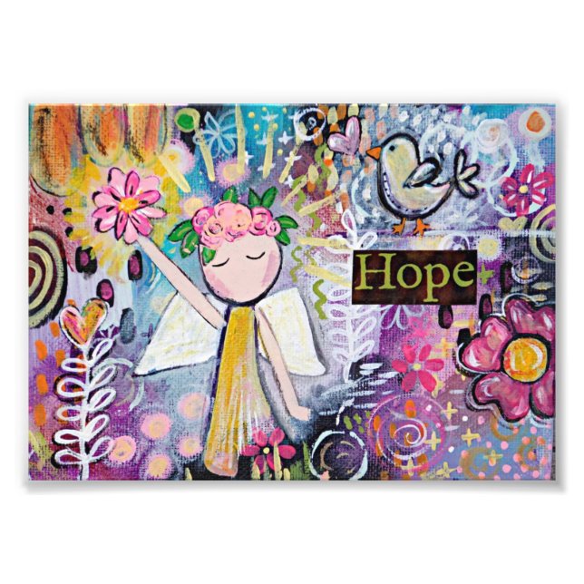 Hope Angel Art Print Fotodruck (Vorne)