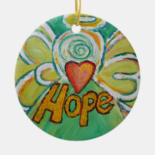 Hope Angel Word Kunstschatz Stadtrundgang: Keramik Ornament