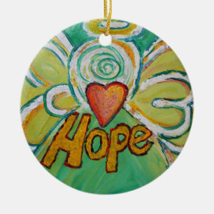 Hope Angel Word Kunstschatz Stadtrundgang: Keramikornament