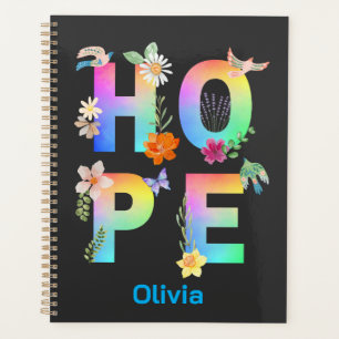 Hope Artistic Positive Motivierend Inspiration Planer