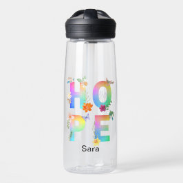 Hope Artistic Positive Motivierend Inspiration Trinkflasche