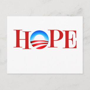 HOPE Barrack Obama Postkarte