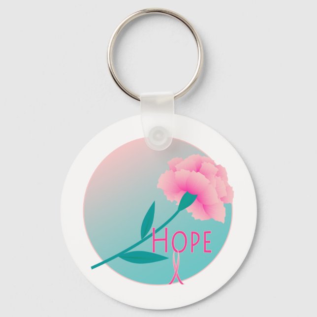 Hope Blume Schlüsselanhänger (Vorderseite)