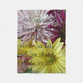 Hope Bouquet / Psalmen Fleecedecke