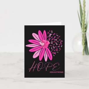 Hope Breast Cancer Awareness Karte