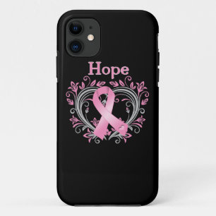 Hope Breast Cancer Awareness Ribbon iPhone 11 Hülle