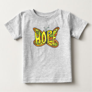 Hope Butterfly Inspiration Word Art Custom Shirt