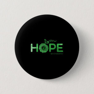 Hope Butterfly Liver Cancer Awareness Geschenke Button