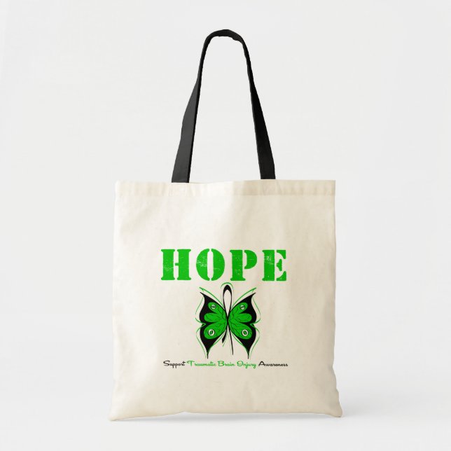 HOPE Butterfly Ribbon atraumatische Gehirnverletzu Tragetasche (Vorne)