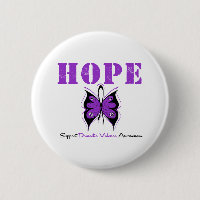 Hope Butterfly Ribbon häusliche Gewalt