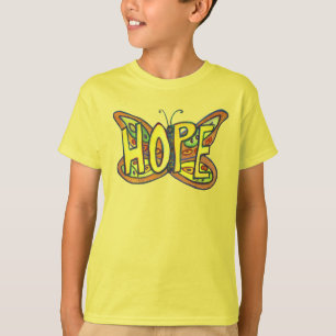 Hope Butterfly Word Art Inspiration Custom Shirt