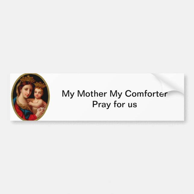 hope-c1.jpg, meine Mutter mein ComforterPray für Autoaufkleber (Vorne)