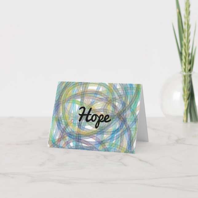 Hope Card Feiertagskarte (Vorderseite)