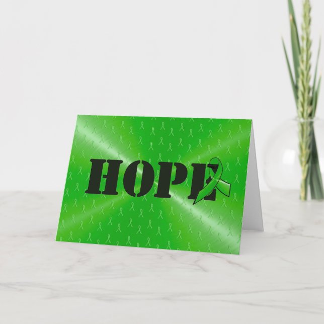 "Hope" Card Karte (Vorderseite)