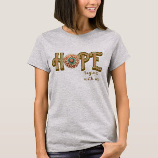 HOPE commence avec nous t-shirt
