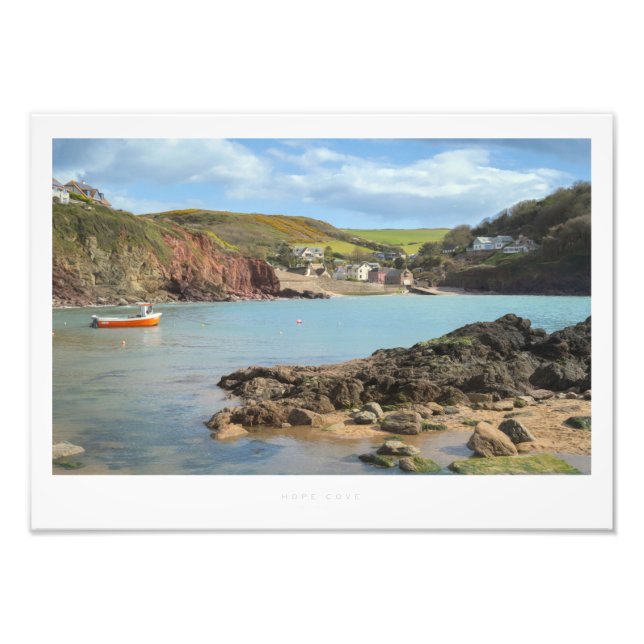 Hope Cove Fotodruck (Vorne)